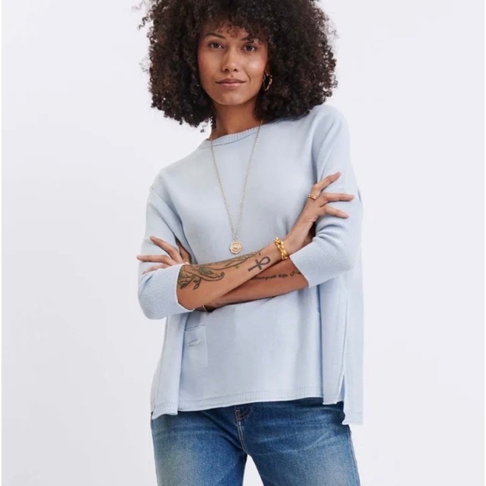 MERSEA Catalina Sweater OS One Size Oversized Travel Lightweight Preppy Relaxed